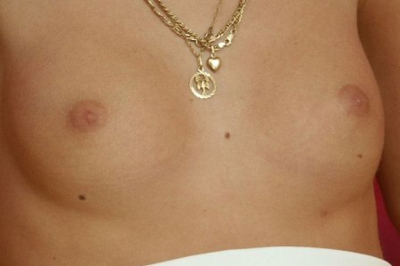 Coed Brandi Close up of her tiny tits